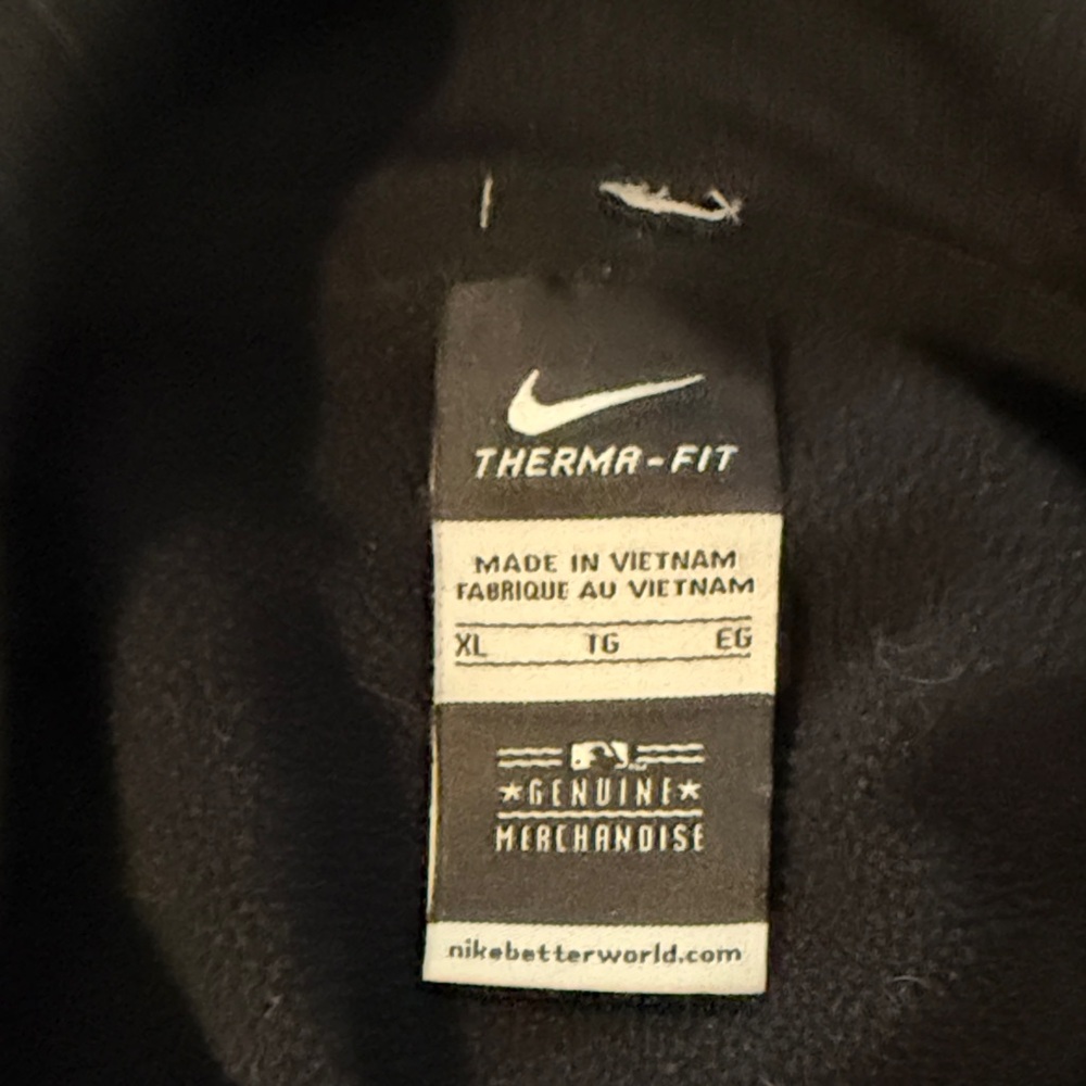 San Francisco Giants Nike Black and Orange Giants Hoodie XL - Picture 2 of 5